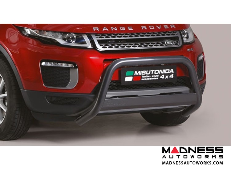 Range Rover Evoque Front Bumper Guard by Misutonida Medium Black